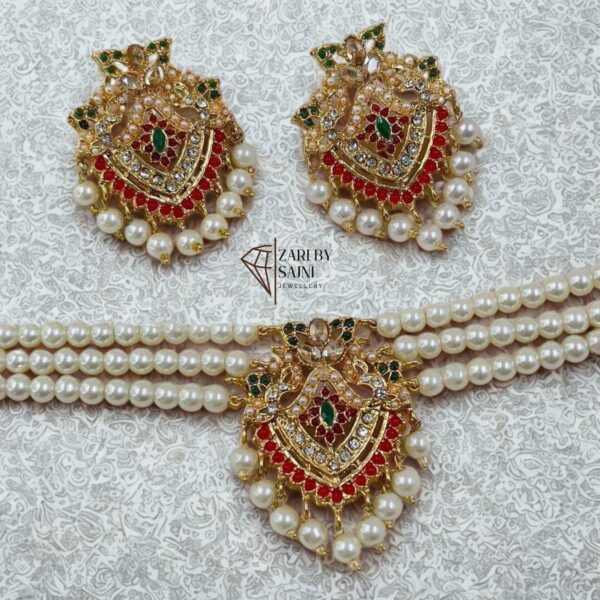 MZM Marquise-Oval Choker Set