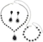 Floral Waterdrop Bridal Jewelry Dress Accessories for Women